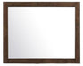Erwan Mirror in Dark Walnut 1961-6 - Home Furniture And More (Brentwood, MD)