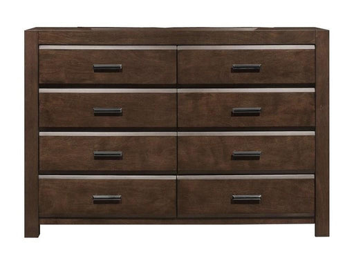 Erwan 8 Drawer Dresser in Dark Walnut 1961-5 - Home Furniture And More (Brentwood, MD)