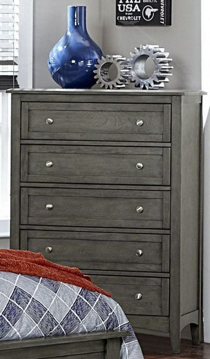 Garcia 5 Drawer Chest in Gray 2046-9 - Home Furniture And More (Brentwood, MD)