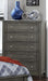 Garcia 5 Drawer Chest in Gray 2046-9 - Home Furniture And More (Brentwood, MD)