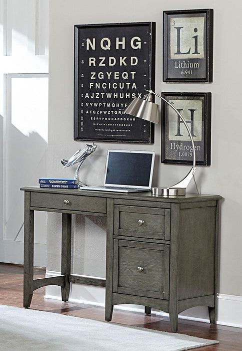 Garcia Writing Desk in Gray 2046-15 - Home Furniture And More (Brentwood, MD)