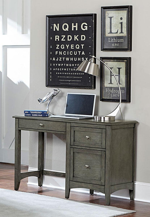 Garcia Writing Desk in Gray 2046-15 - Home Furniture And More (Brentwood, MD)