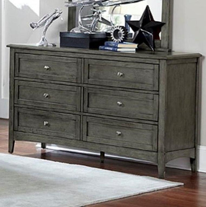 Garcia 6 Drawer Dresser in Gray 2046-5 - Home Furniture And More (Brentwood, MD)