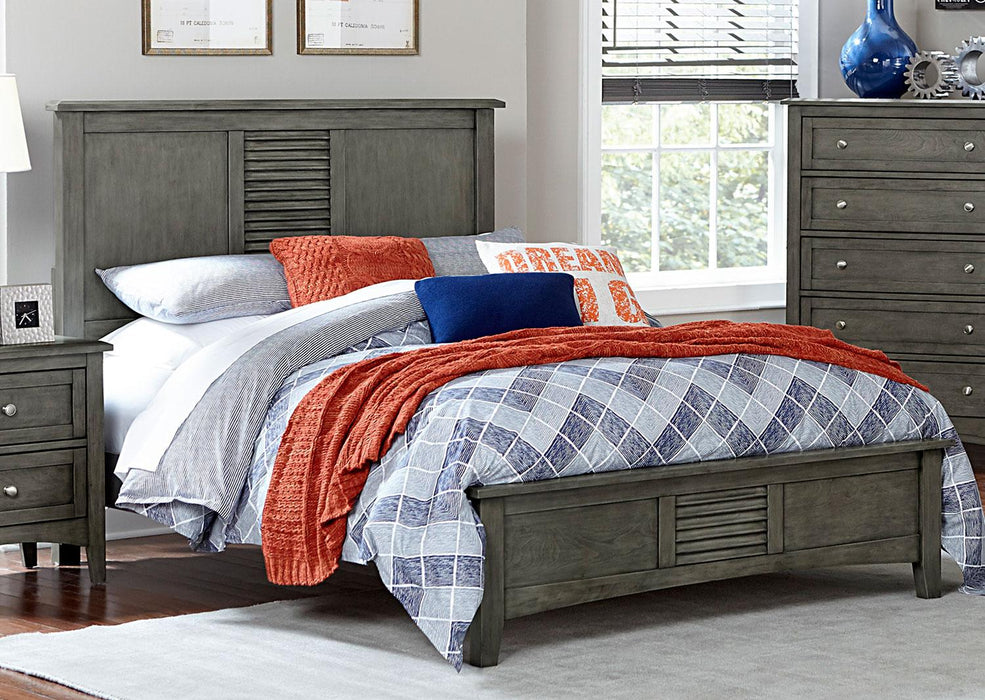 Garcia Twin Panel Bed in Gray 2046T-1 - Home Furniture And More (Brentwood, MD)