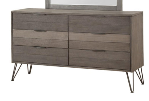 Urbanite Dresser in Tri-tone Gray 1604-5 - Home Furniture And More (Brentwood, MD)