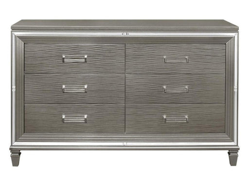 Tamsin Dresser in Silver Grey Metallic 1616-5 - Home Furniture And More (Brentwood, MD)