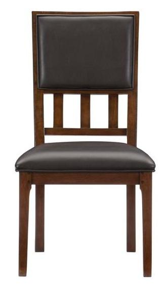 Frazier Park Side Chair in Dark Cherry (Set of 2) - Home Furniture And More (Brentwood, MD)
