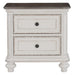 Baylesford Nightstand in Two Tone 1624W-4 - Home Furniture And More (Brentwood, MD)
