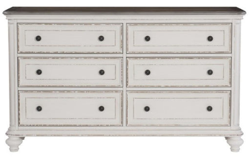 Baylesford Dresser in Two Tone 1624W-5 - Home Furniture And More (Brentwood, MD)