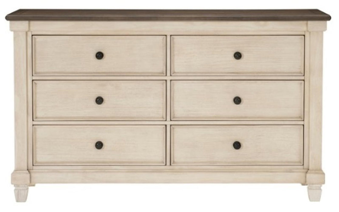 Weaver Dresser in Two Tone 1626-5 - Home Furniture And More (Brentwood, MD)