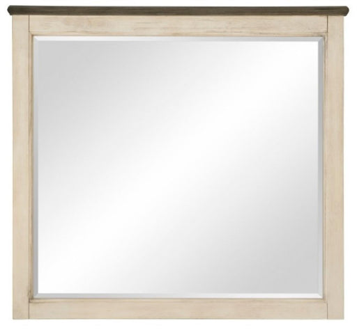 Weaver Mirror in Antique white 1626-6 - Home Furniture And More (Brentwood, MD)