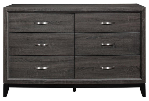 Davi Dresser in Gray 1645-5 - Home Furniture And More (Brentwood, MD)