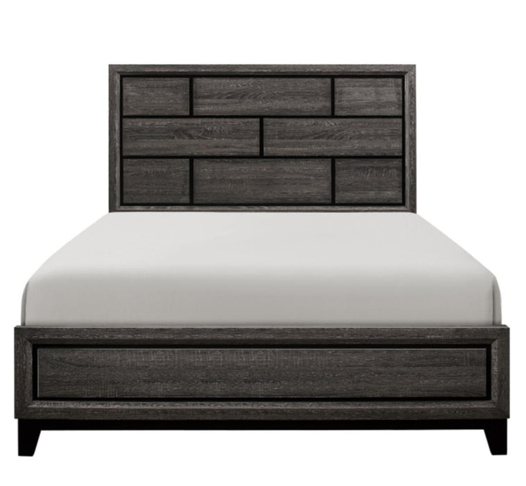 Davi King Panel Bed in Gray 1645K-1EK* - Home Furniture And More (Brentwood, MD)