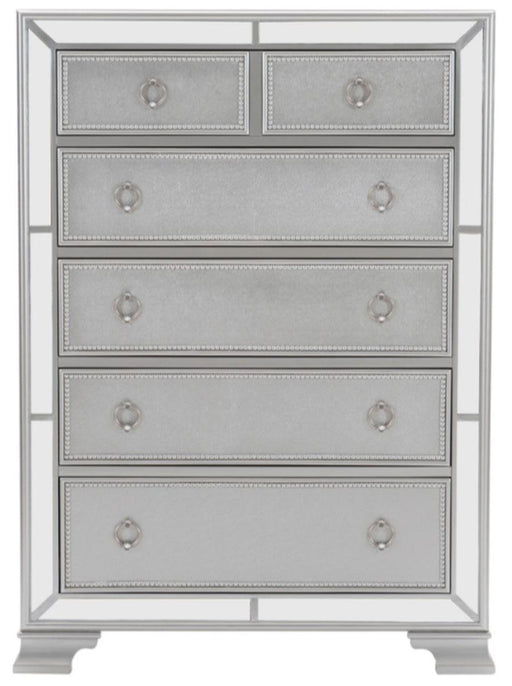 Avondale Chest in Silver 1646-9 - Home Furniture And More (Brentwood, MD)