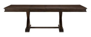 Cardano Dining Table in Charcoal 1689-96* - Home Furniture And More (Brentwood, MD)