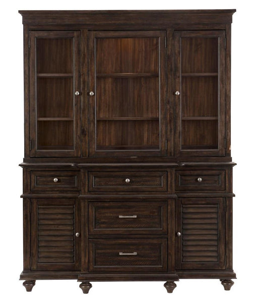 Cardano Buffet & Hutch in Charcoal 1689-50* - Home Furniture And More (Brentwood, MD)