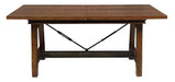 Holverson Dining Table in Rustic Brown 1715-94 - Home Furniture And More (Brentwood, MD)
