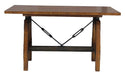 Holverson Counter Height Table in Rustic Brown 1715-36 - Home Furniture And More (Brentwood, MD)