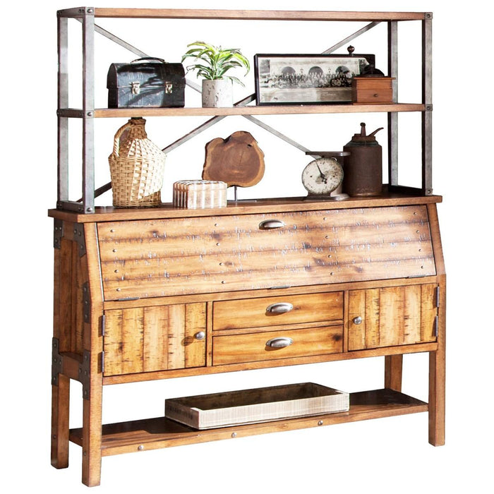 Holverson Backer's Back in Rustic Brown 1715-50* - Home Furniture And More (Brentwood, MD)