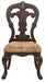 Deryn Park Side Chair in Dark Cherry (Set of 2) - Home Furniture And More (Brentwood, MD)