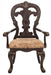 Deryn Park Arm Chair in Dark Cherry (Set of 2) - Home Furniture And More (Brentwood, MD)