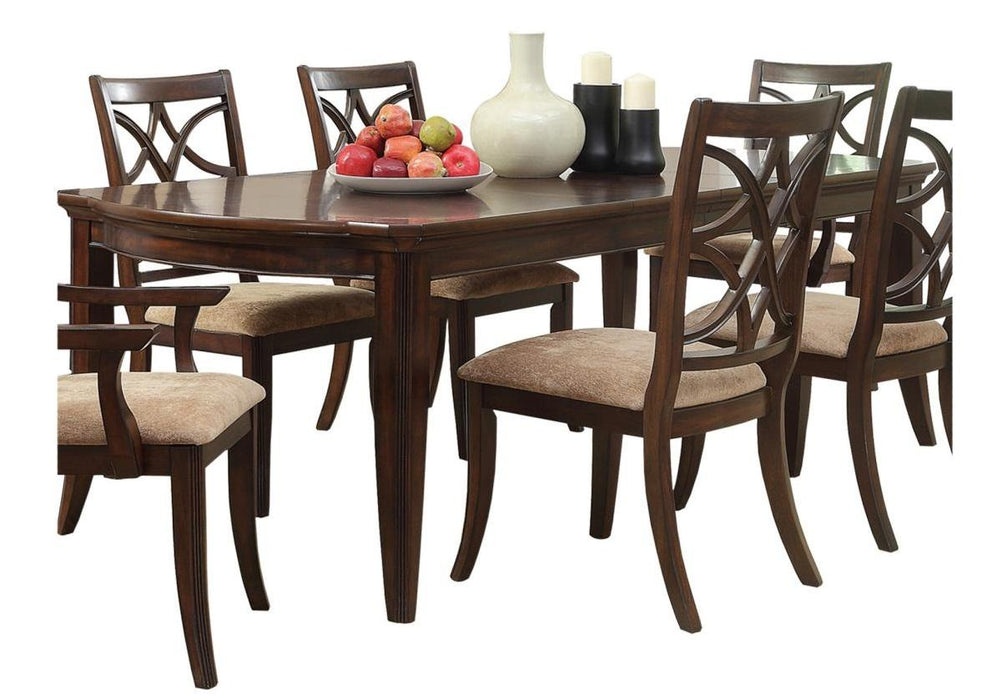 Keegan Dining Table in Cherry 2546-96 - Home Furniture And More (Brentwood, MD)