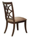 Keegan Side Chair in Cherry (Set of 2) - Home Furniture And More (Brentwood, MD)