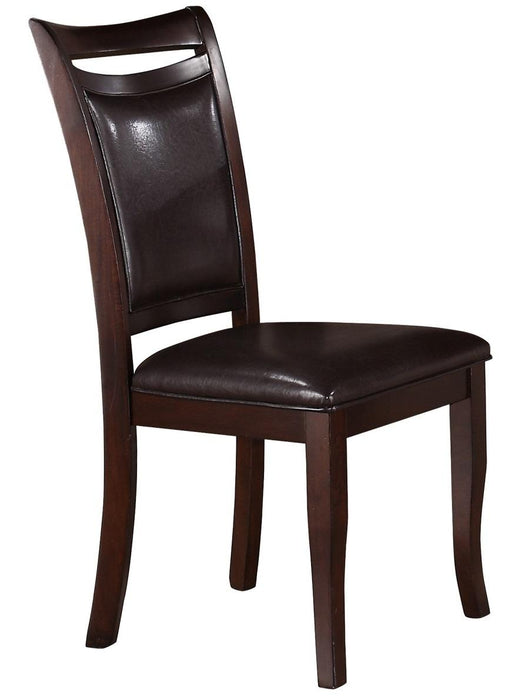 Maeve Side Chair in Dark Cherry (Set of 2) 2547S - Home Furniture And More (Brentwood, MD)