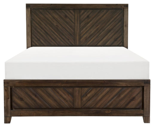 Parnell King Panel Bed in Rustic Cherry 1648K-1EK* - Home Furniture And More (Brentwood, MD)