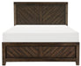 Parnell King Panel Bed in Rustic Cherry 1648K-1EK* - Home Furniture And More (Brentwood, MD)