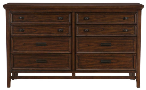 Frazier Dresser in Dark Cherry 1649-5 - Home Furniture And More (Brentwood, MD)