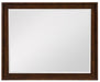 Frazier Mirror in Dark Cherry 1649-6 - Home Furniture And More (Brentwood, MD)
