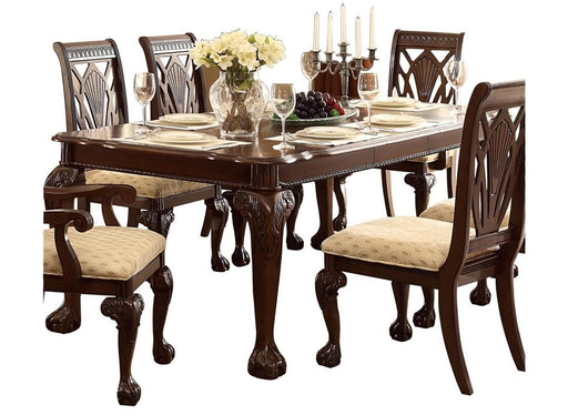 Norwich Dining Table in Dark Cherry 5055-82 - Home Furniture And More (Brentwood, MD)