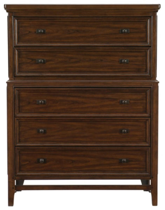 Frazier Chest in Dark Cherry 1649-9 - Home Furniture And More (Brentwood, MD)