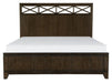 Griggs King Panel Bed in Dark Brown 1669K-1EK* - Home Furniture And More (Brentwood, MD)