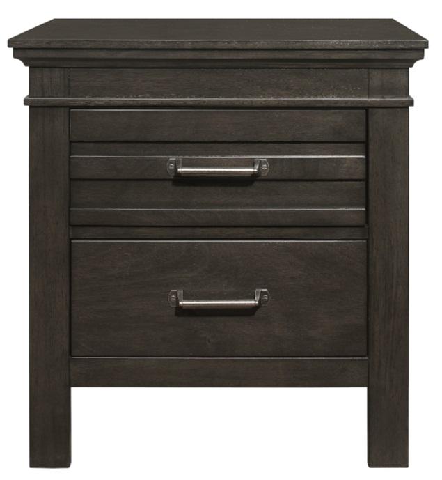Blaire Farm Nightstand in Saddle Brown Wood 1675-4 - Home Furniture And More (Brentwood, MD)