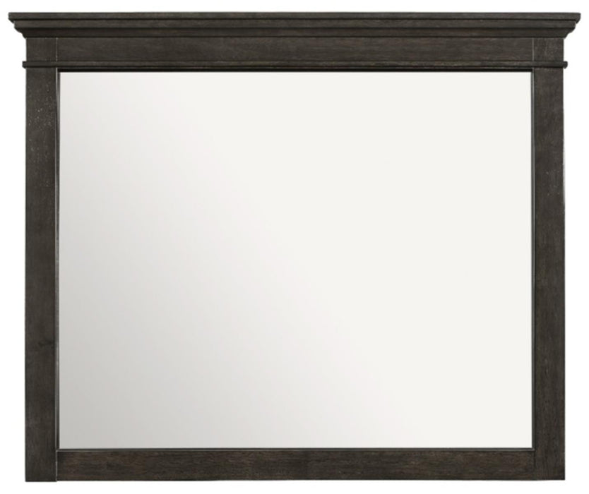 Blaire Farm Mirror in Saddle Brown Wood 1675-6 - Home Furniture And More (Brentwood, MD)