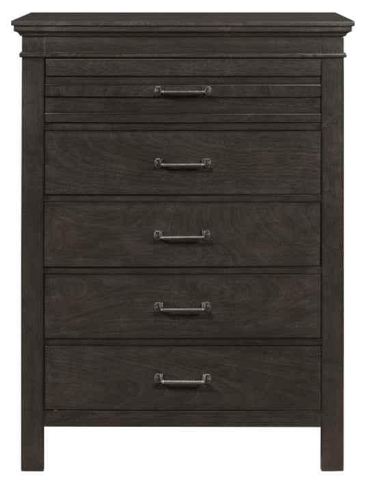 Blaire Farm Chest in Saddle Brown Wood 1675-9 - Home Furniture And More (Brentwood, MD)