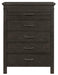 Blaire Farm Chest in Saddle Brown Wood 1675-9 - Home Furniture And More (Brentwood, MD)