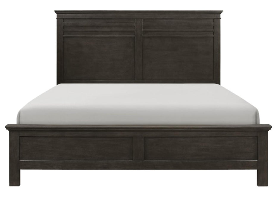 Blaire Farm King Panel Bed in Saddle Brown Wood 1675K-1EK* - Home Furniture And More (Brentwood, MD)