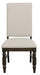 Yates Side Chair in Dark Oak (Set of 2) - Home Furniture And More (Brentwood, MD)