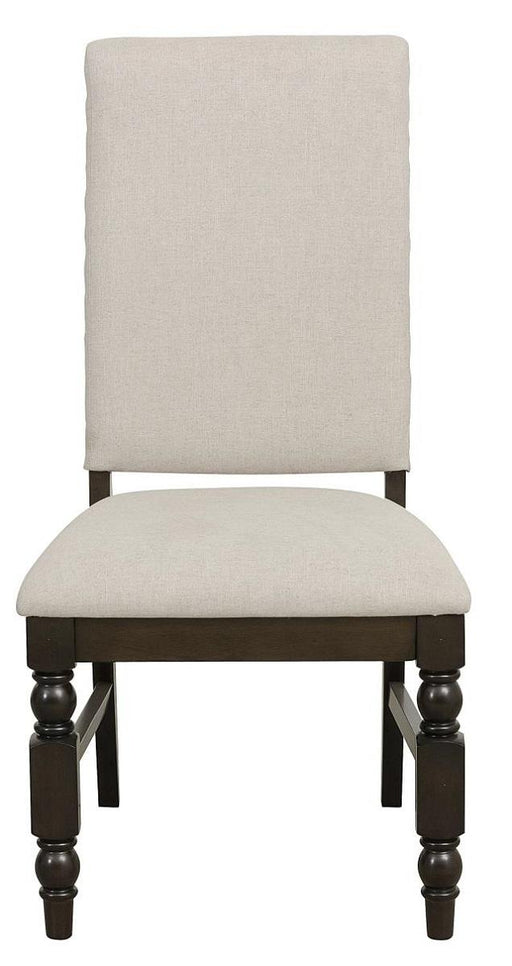 Yates Side Chair in Dark Oak (Set of 2) - Home Furniture And More (Brentwood, MD)