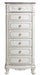 Cinderella 7 Drawer Tall Chest Antique White with Grey Rub-Through 1386NW-12 - Home Furniture And More (Brentwood, MD)