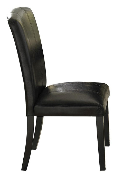 Cristo Side Chair in Dark Espresso (Set of 2) 5070S - Home Furniture And More (Brentwood, MD)