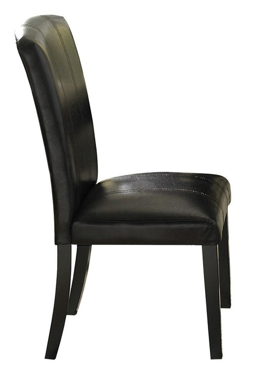 Cristo Side Chair in Dark Espresso (Set of 2) 5070S - Home Furniture And More (Brentwood, MD)