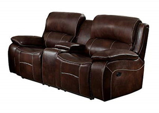 Mahala Power Double Reclining Loveseat in Brown 8200BRW-2PW - Home Furniture And More (Brentwood, MD)
