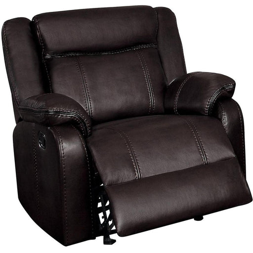 Jude Glider Recliner Chair in Brown 8201BRW-1 - Home Furniture And More (Brentwood, MD)