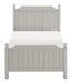 Wellsummer Twin Panel Bed in Gray 1803GYT-1* - Home Furniture And More (Brentwood, MD)