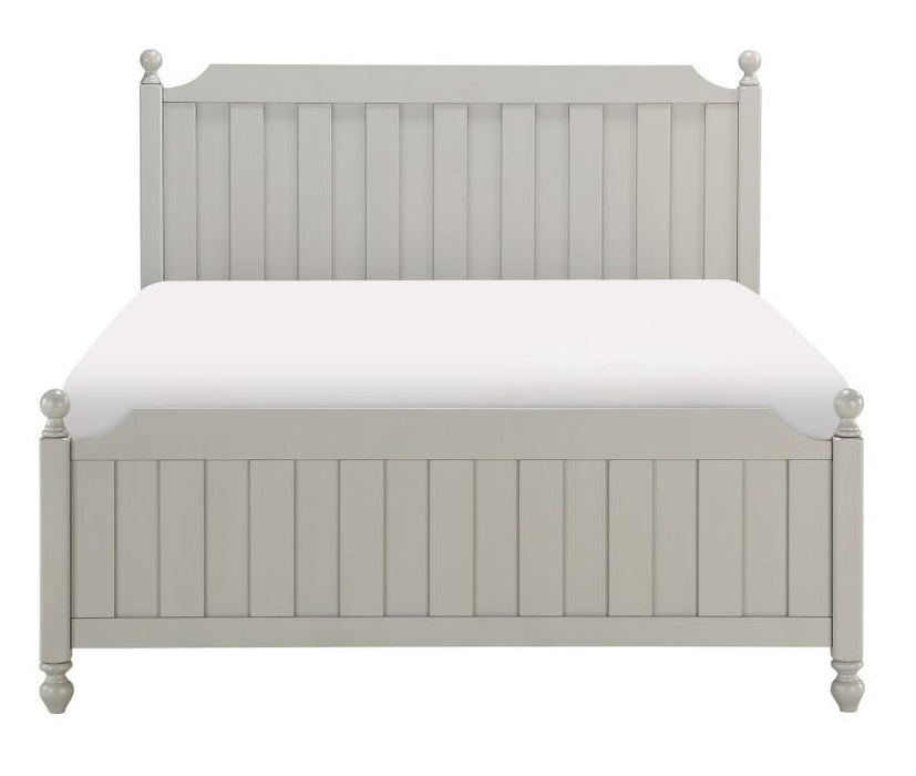 Wellsummer Full Panel Bed in Gray 1803GYF-1* - Home Furniture And More (Brentwood, MD)