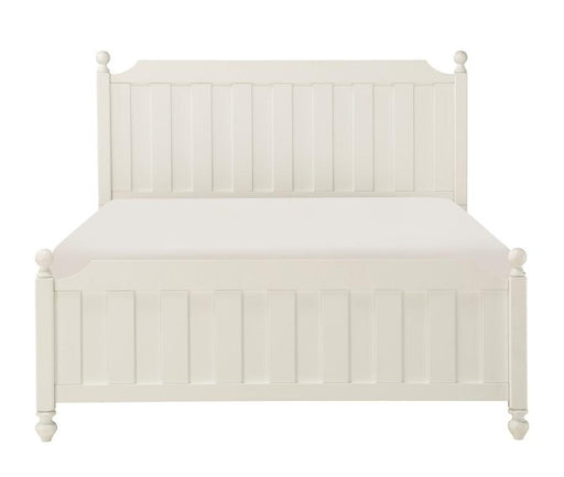Wellsummer Full Panel Bed in White 1803WF-1* - Home Furniture And More (Brentwood, MD)